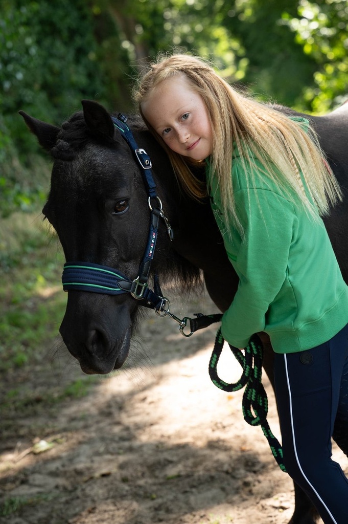 Licol -Maui- pour shettys - Bleu foncé (4)