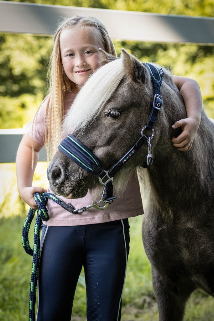 Licol -Maui- pour shettys - Bleu foncé (5)