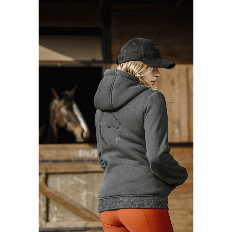 Casquette EQUITHÈME "Era" velours