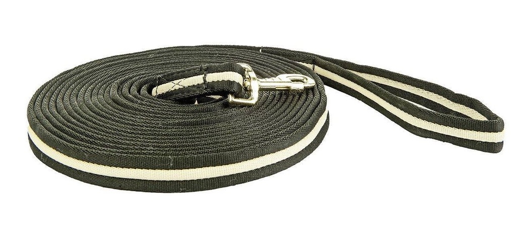 Longe de travail -Soft-, 8 m - Noir/beige