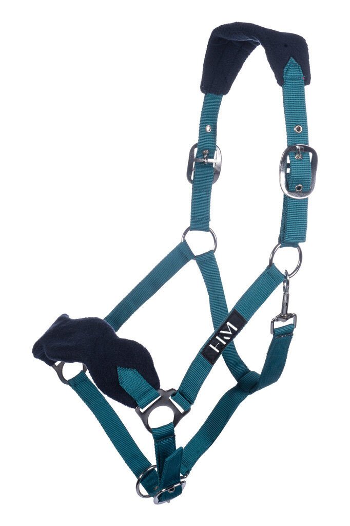 Set de licol mousqueton & fran - Pétrole/navy (2)