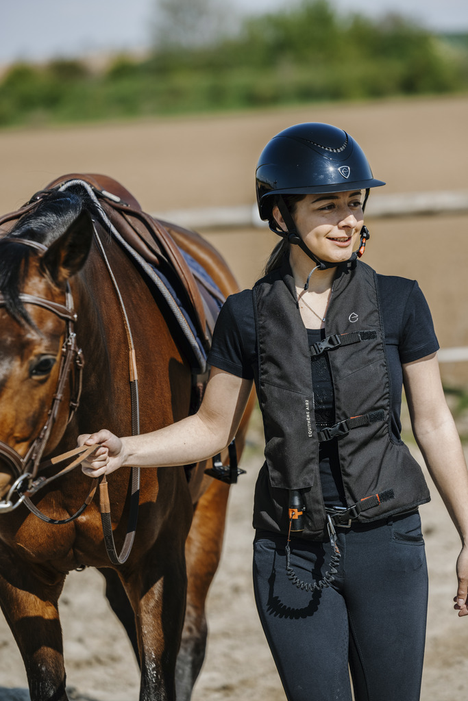 Gilet airbag EQUITHEME "Air2", enfant