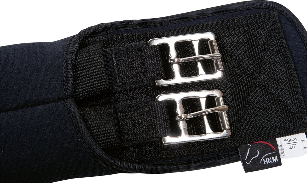 Sangle softoprène avec -élasti - Noir (3)