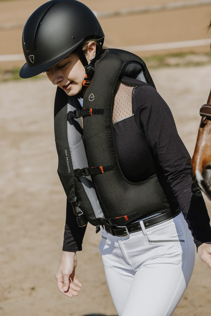 Gilet airbag EQUITHEME "Air2", enfant