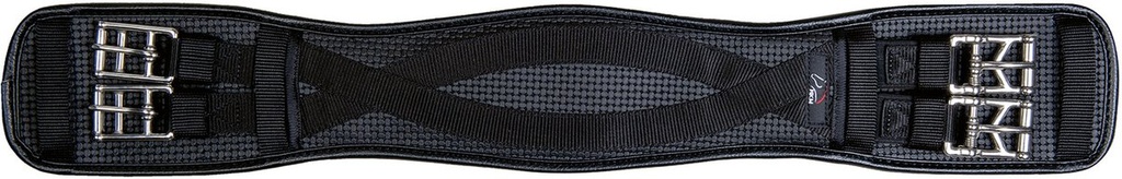 Sangle dressage gel PVC -Snap- - Noir