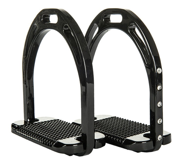 Étriers -Glitter-, 1 paire - Noir (3)