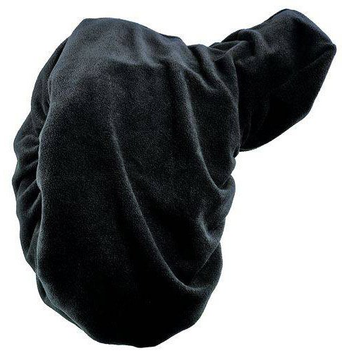 Housse de selle en polaire - Noir