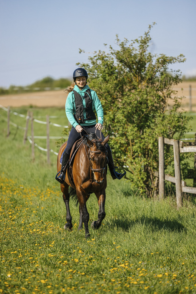 Gilet airbag EQUITHEME "Air2", enfant