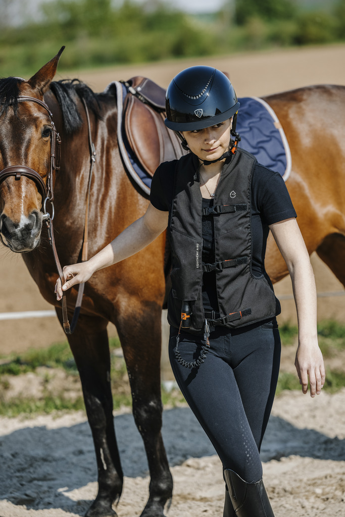 Gilet airbag EQUITHEME "Air2", enfant