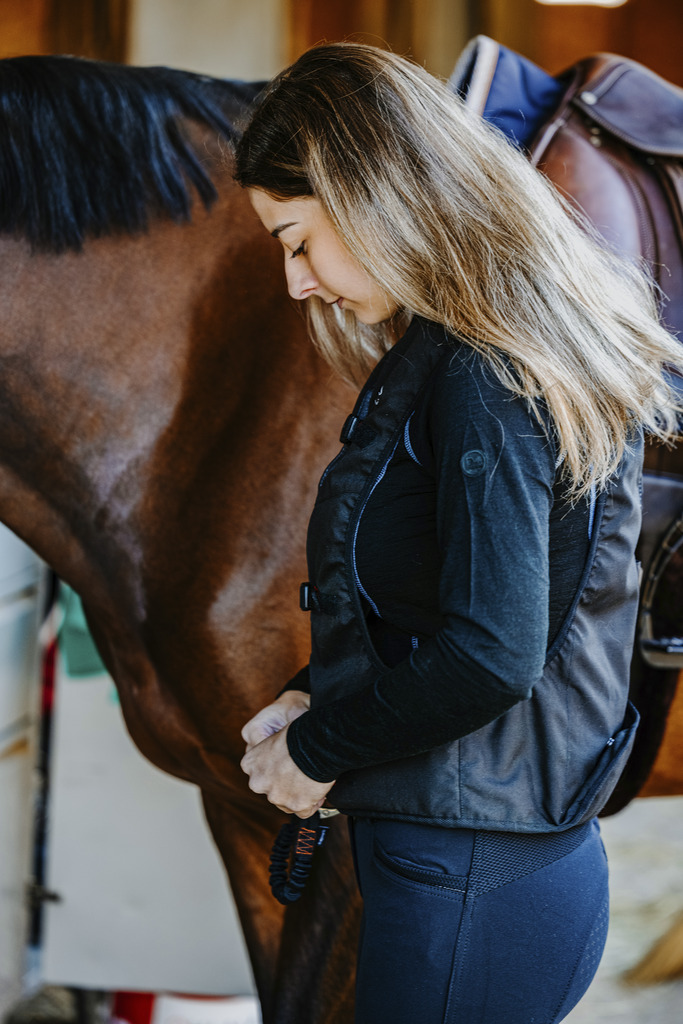 Gilet airbag EQUITHEME "Air2", enfant