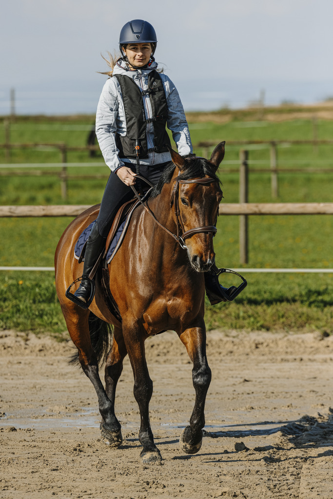 Gilet airbag EQUITHEME "Air2", enfant