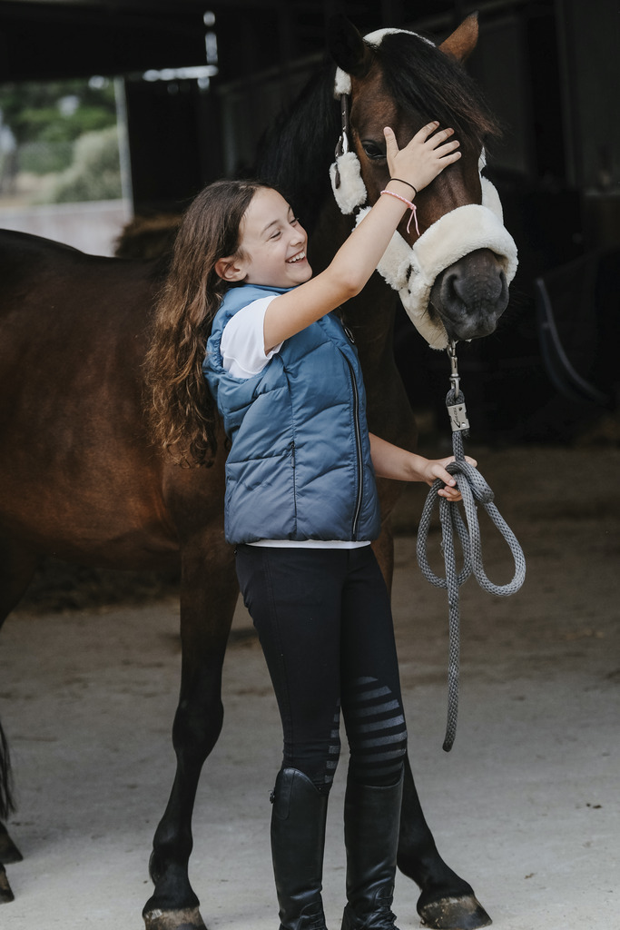 Gilet EQUITHÈME "Lina", enfant