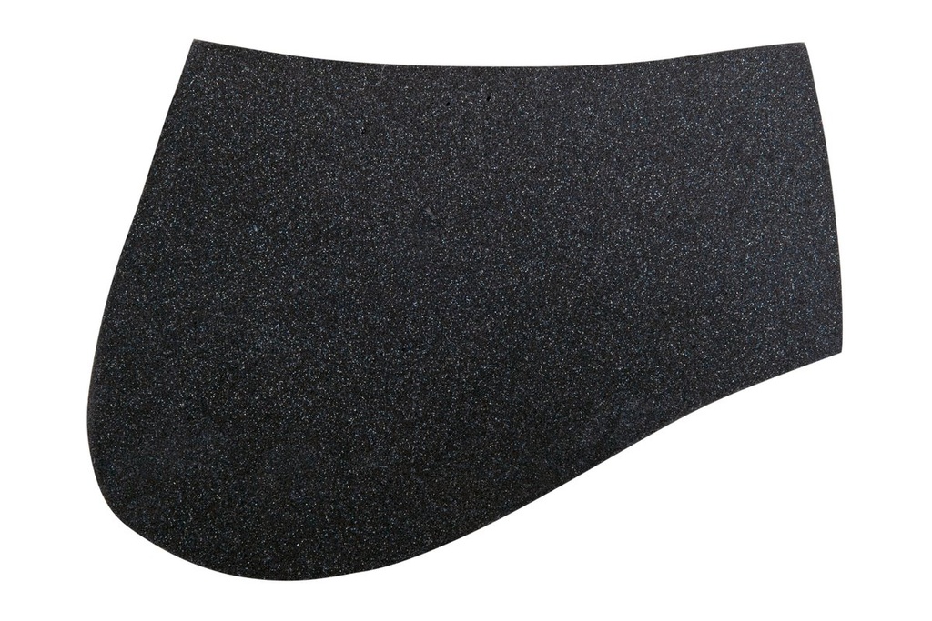 Tapis en mouton véritable - Noir/nature (4)