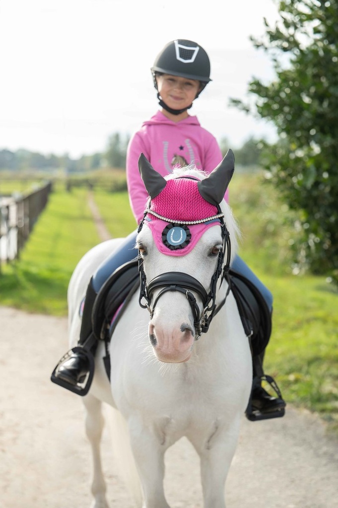 Bonnet anti-mouches -Nele- - Rose (3)