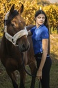 Polo EQUITHEME "Elodie" Manches courtes