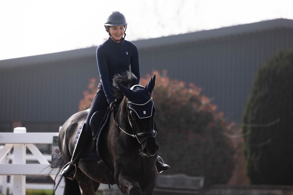 Bonnet anti-mouches -Livigno S - Bleu foncé (5)