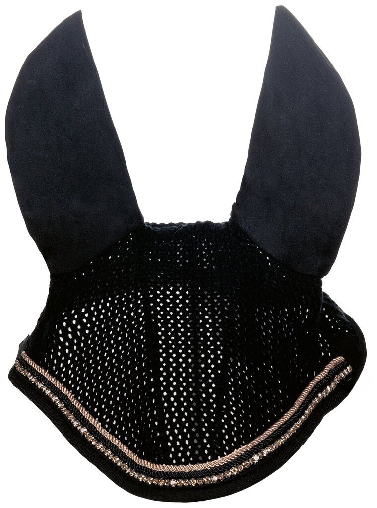 Bonnet anti-mouches -Rosegold  - Noir/or rose (3)