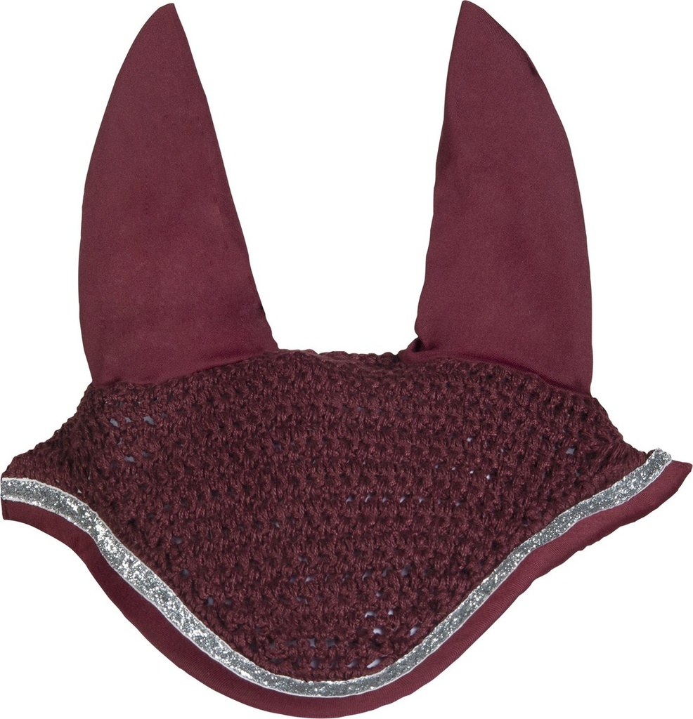 Bonnet anti-mouches -Romy- - Rouge foncé (2)