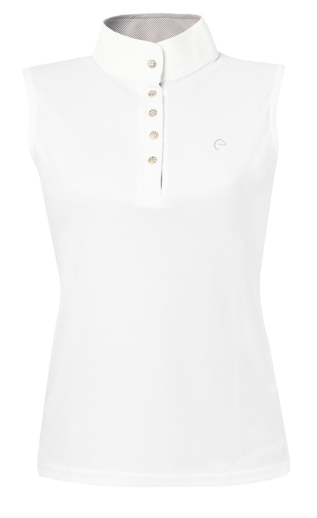 Polo EQUITHÈME "Mesh", sans manches