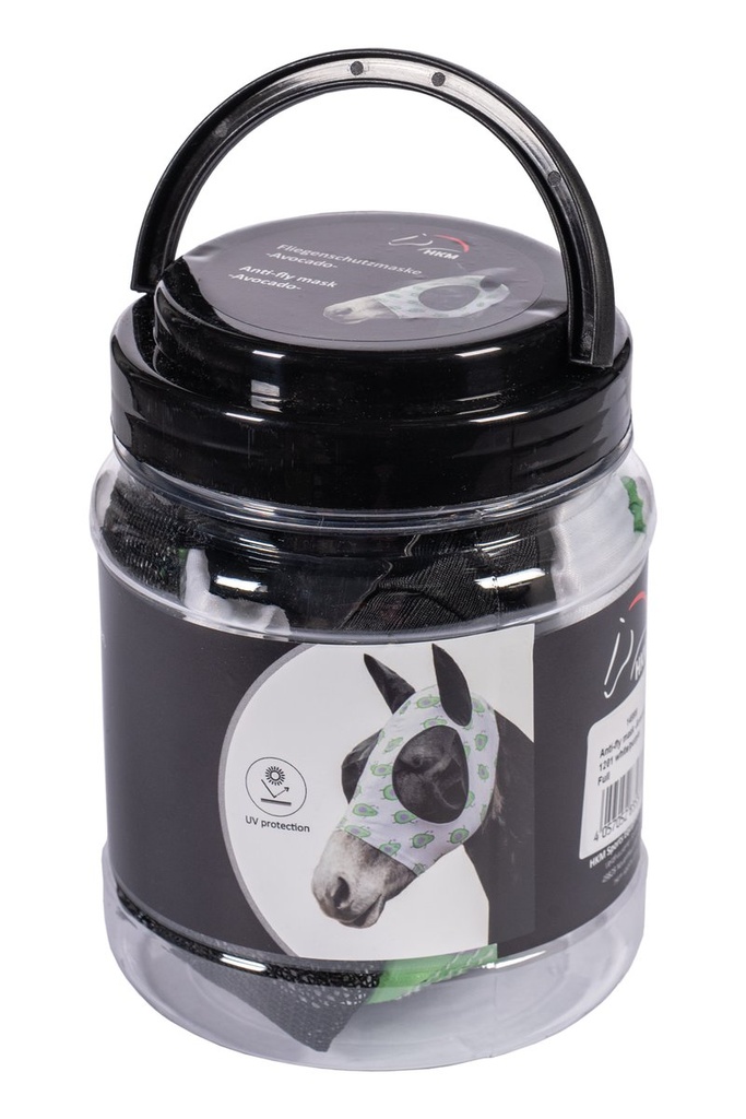 Masque anti-mouches -Avocado- - Blanc/violet (2)