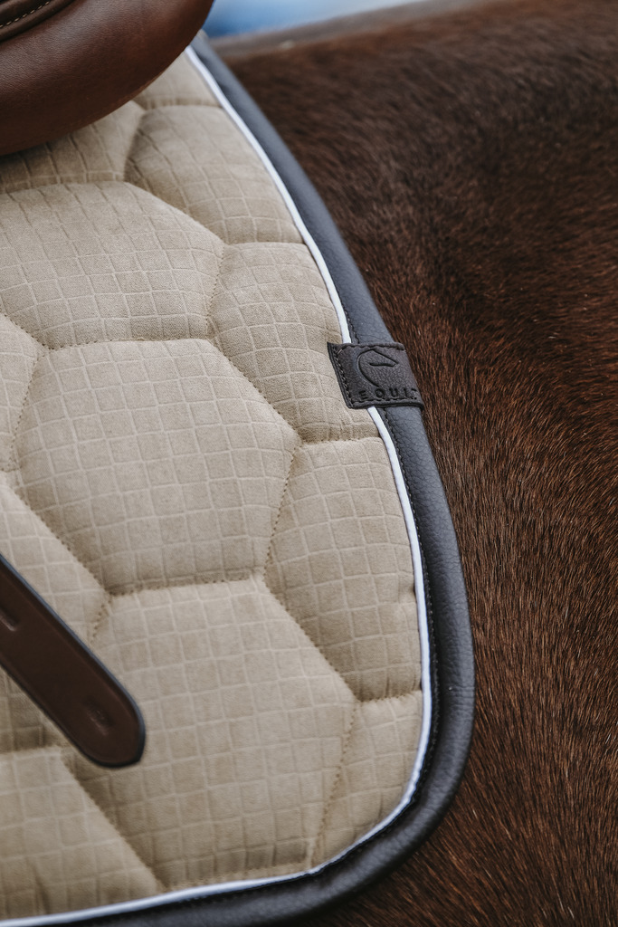 Tapis de selle EQUITHÈME "Quadri"