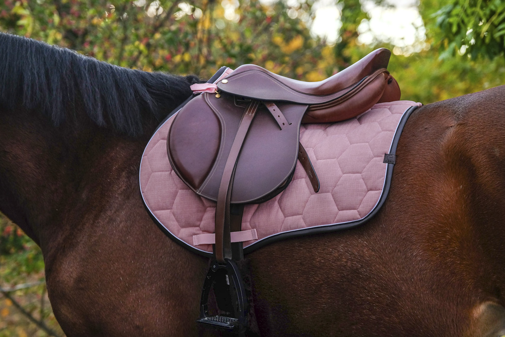 Tapis de selle EQUITHÈME "Quadri"