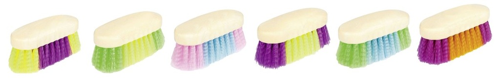 Brosse dure, petit, 15 x 6 cm - Assorties