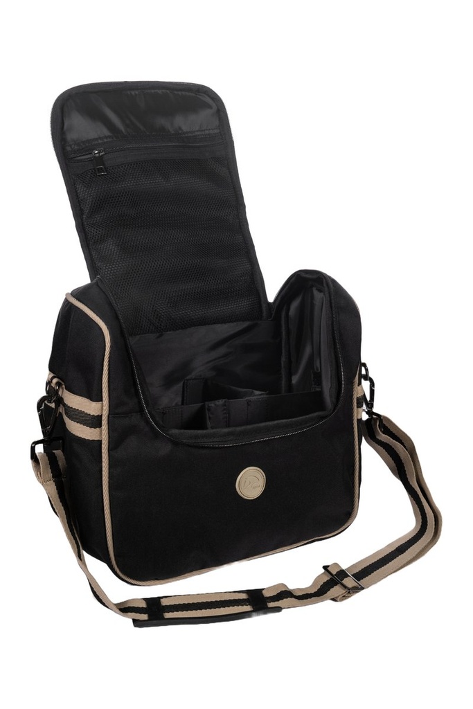 Sac de pansage -Joules- - Noir/beige (5)