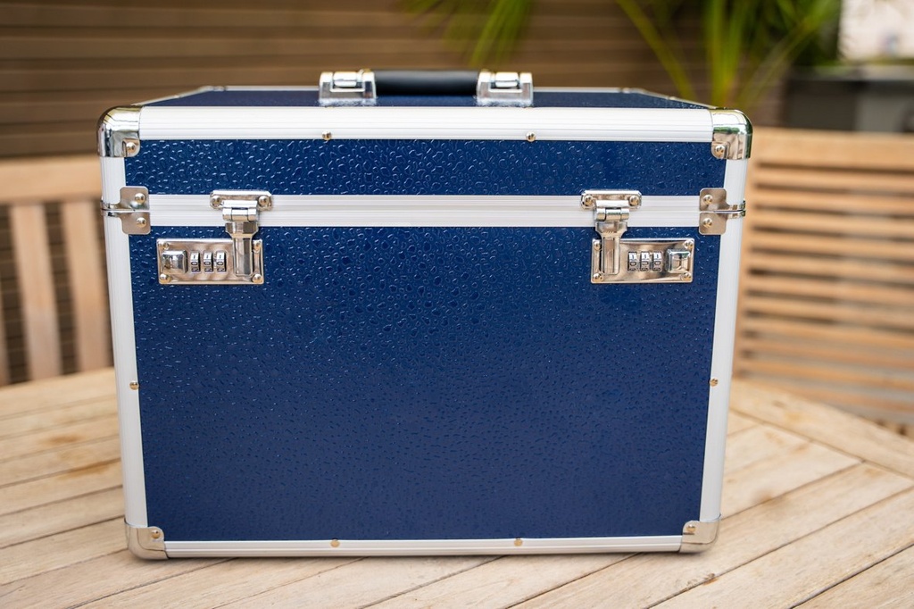 Boîte de pansage -Pearl- - Bleu foncé (3)