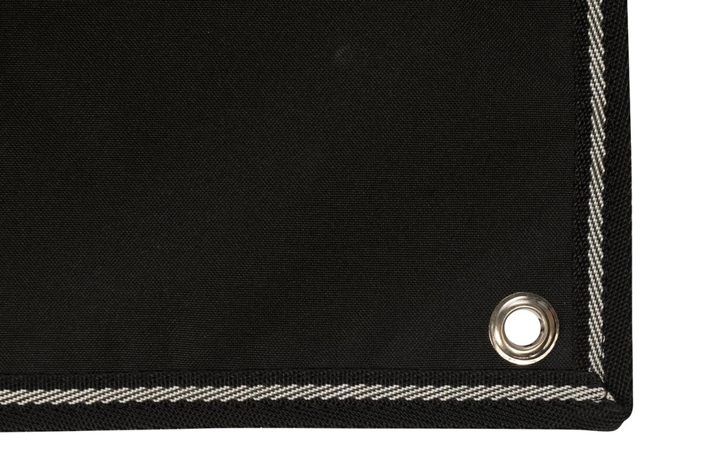 Tenture de box -Team HKM- 110  - Noir (3)
