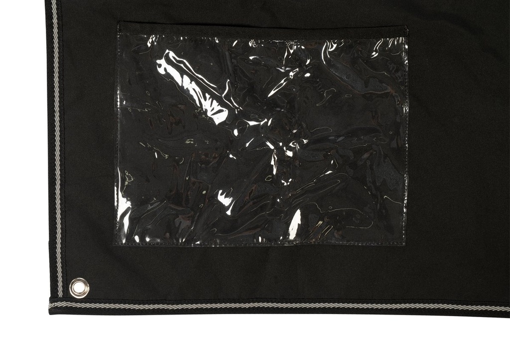 Tenture de box -Team HKM- 110  - Noir (4)