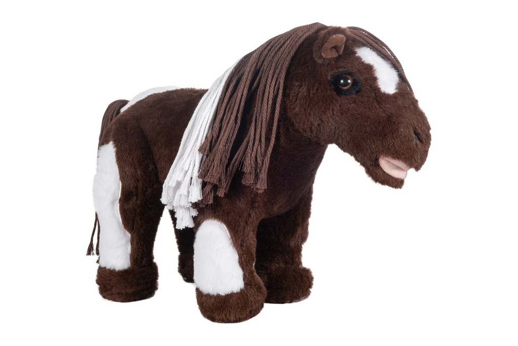 Pinto -Cuddle Pony- - Marron/blanc
