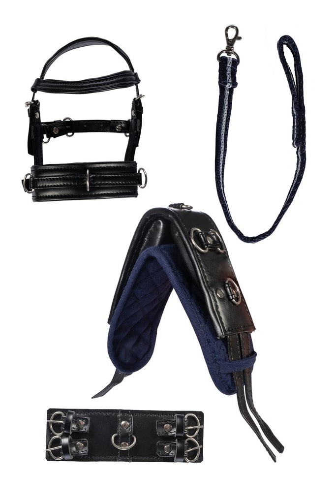 Set de longe -Cuddle Pony- - Noir