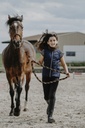 Gilet hybride EQUITHÈME "Luna" enfant