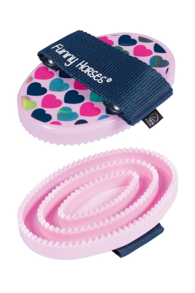 Set de pansage -Funny Horses H - Rose (4)