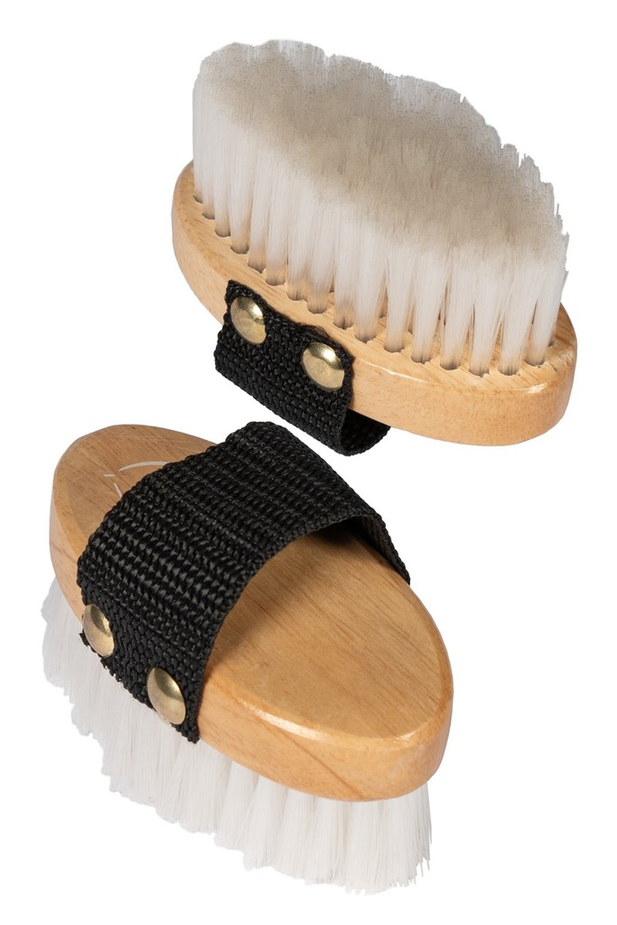 Set de pansage en bois -Hobby  - Naturel (5)