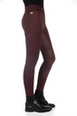 Leggings -Livigno- fond 1/1 en - Bordeaux (3)
