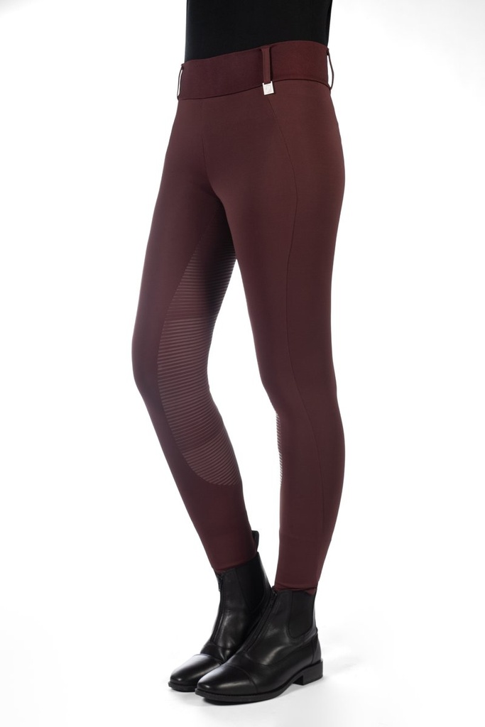 Leggings -Livigno- fond 1/1 en - Bordeaux (8)