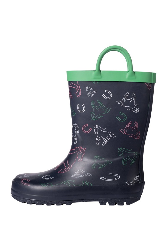 Bottes en caoutchouc -Maui- - Bleu foncé (2)