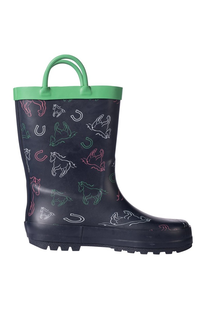 Bottes en caoutchouc -Maui- - Bleu foncé (4)