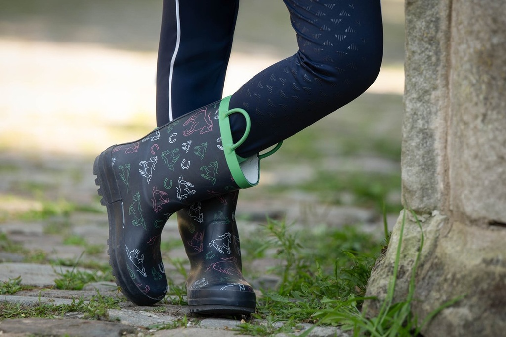 Bottes en caoutchouc -Maui- - Bleu foncé (11)