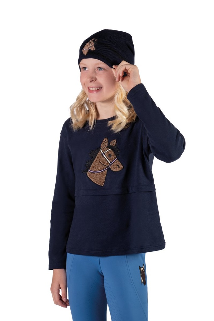 Casquette -Mia- - Bleu foncé (6)