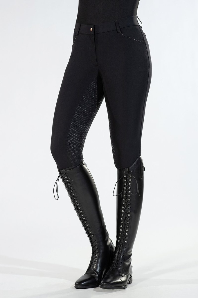 Pantalon -Rosegold Glamour- St - Noir/or rose (2)