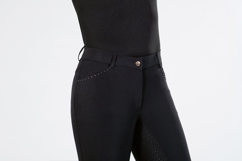 Pantalon -Rosegold Glamour- St - Noir/or rose (3)