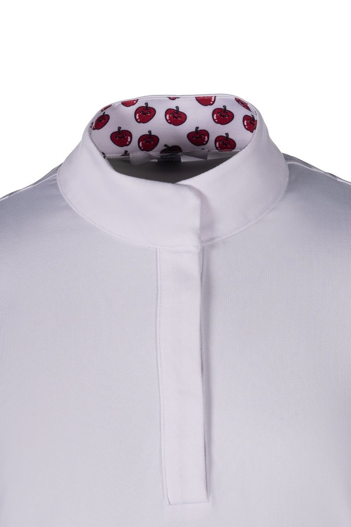 Polo de concours -Hunter Kids- - Blanc (2)