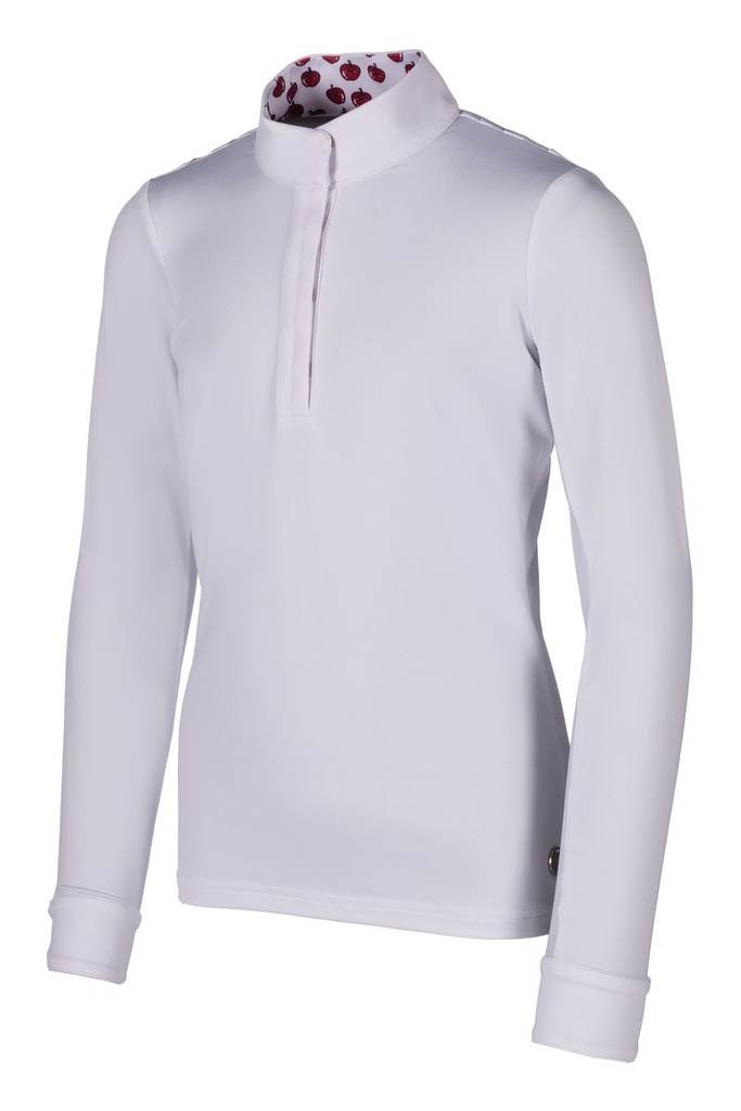Polo de concours -Hunter Kids- - Blanc (3)