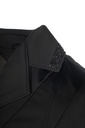 Veste de concours HKM Amalfi, détail des pierres décoratives