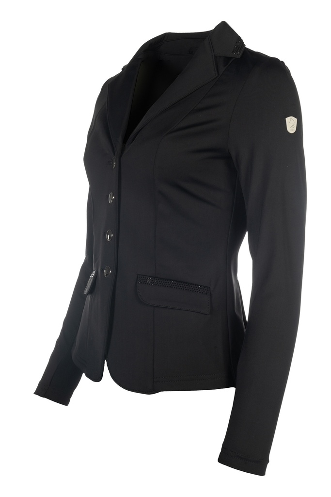 Veste de concours HKM Amalfi, détail des fentes dorsales