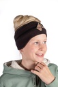 Bandeau enfant HKM Mia, détail de l'application tête de cheval