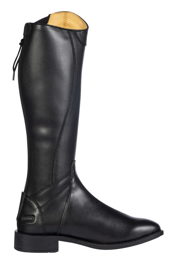 Bottes enfant HKM Aberdeen Kids, détail de la fermeture éclair